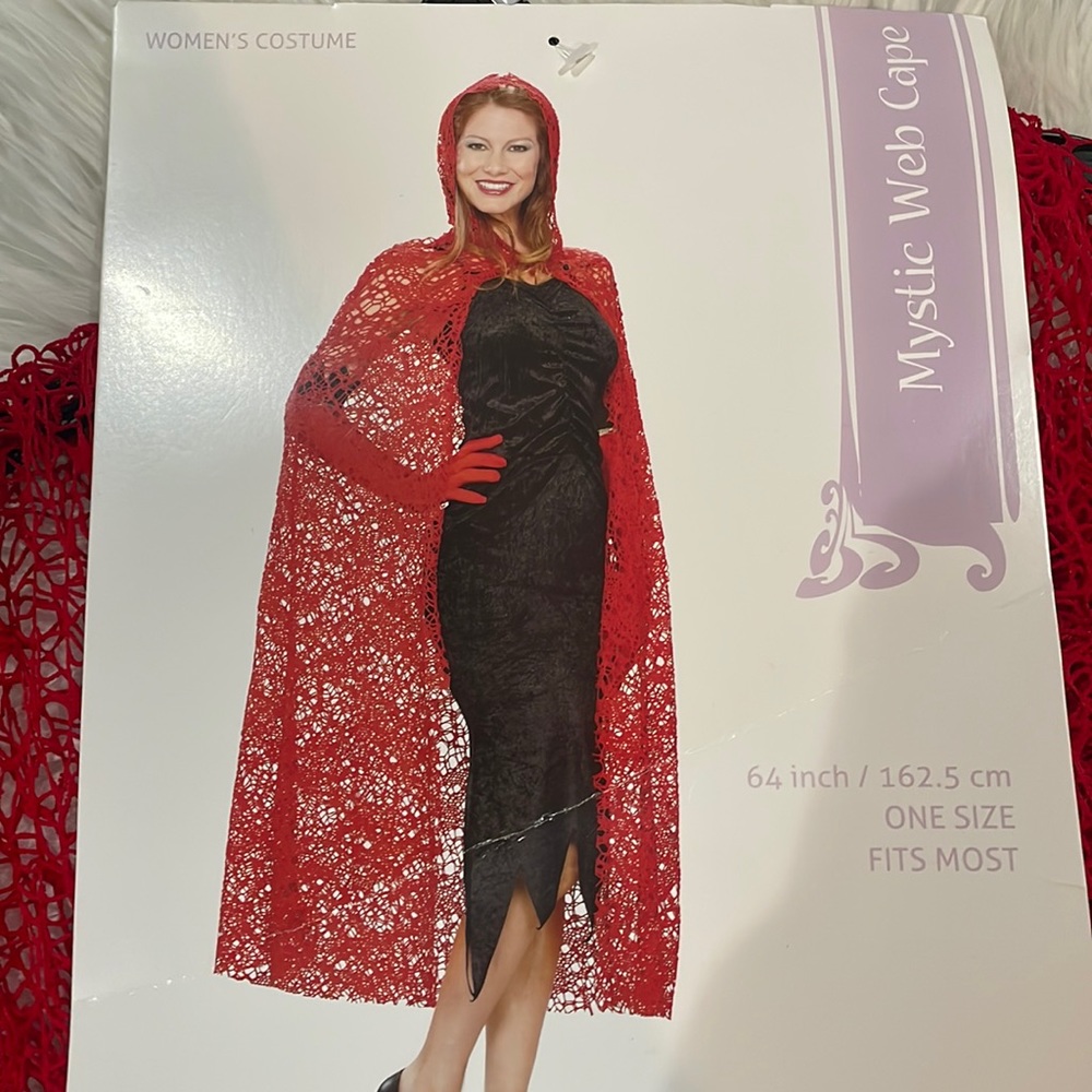 Women’s Halloween Red Cape